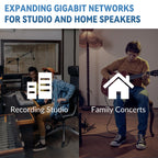 Bonn N8 suitable for recording studio or at home audio for audiophiles and hifi enthusiasts 