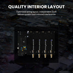 Genesis GX Word Clock has an optimized interior wiring layout with independent clock reduced system load-induced interference
